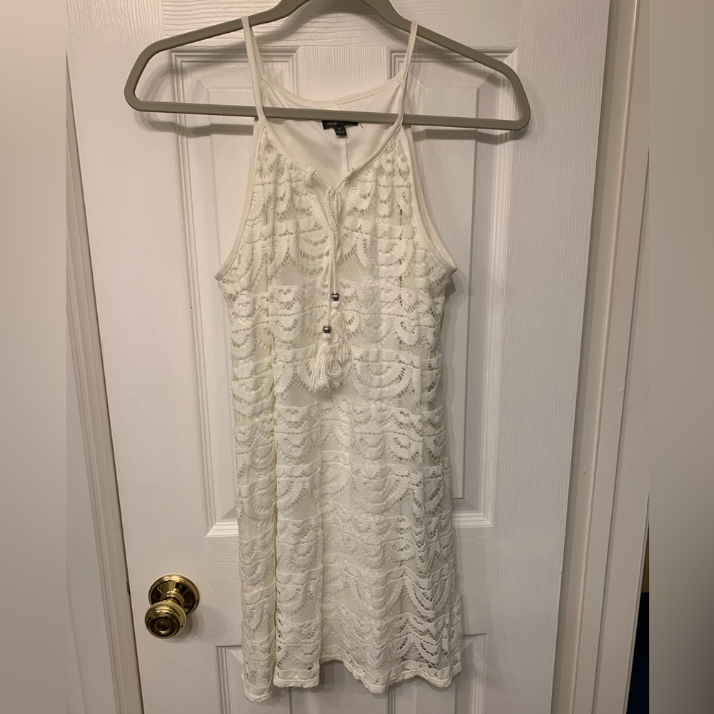 White summer dress